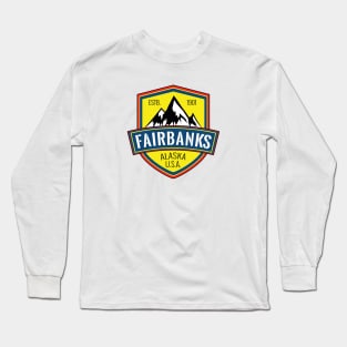 Fairbanks Alaska Long Sleeve T-Shirt